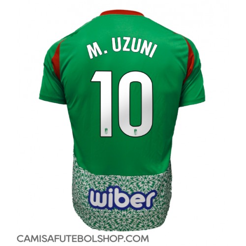 Camisa de time de futebol Granada Myrto Uzuni #10 Replicas 3º Equipamento 2024-25 Manga Curta